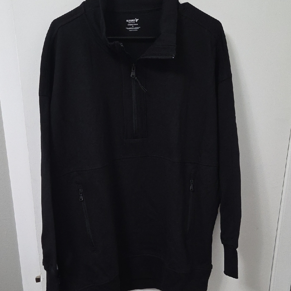 Old Navy Active Dynamic Fleece 1/4 Zip Oversized Sweatshirt